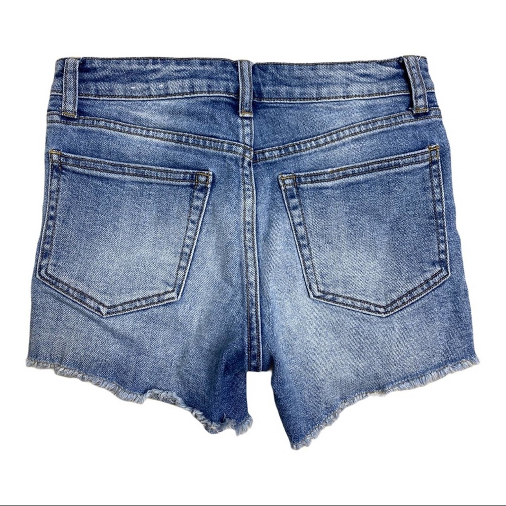 Just USA Authentic Jean Shorts Distressed Size XS - Picture 2 of 8